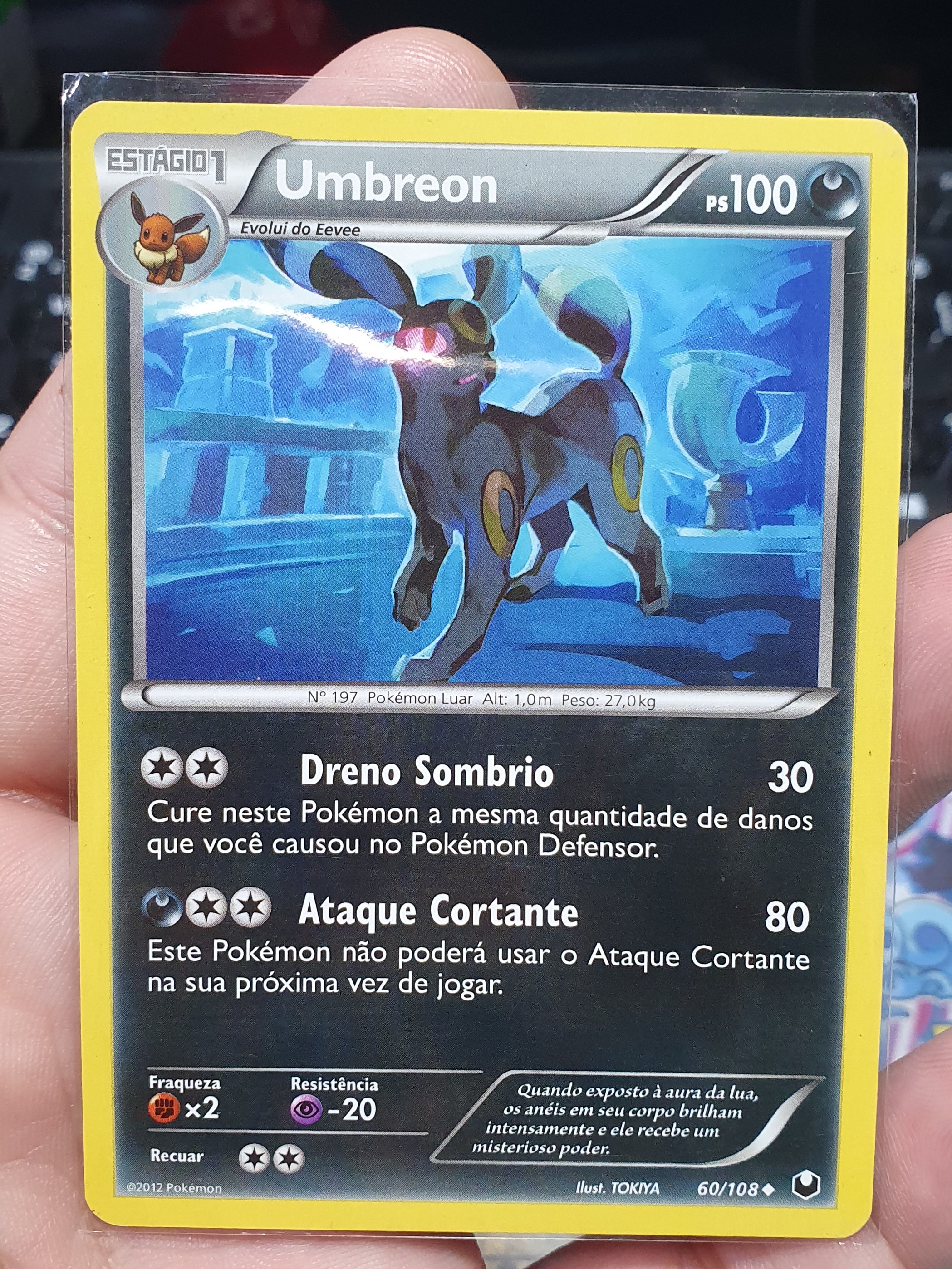 Umbreon — carta colecionável anunciada no CardNatal
