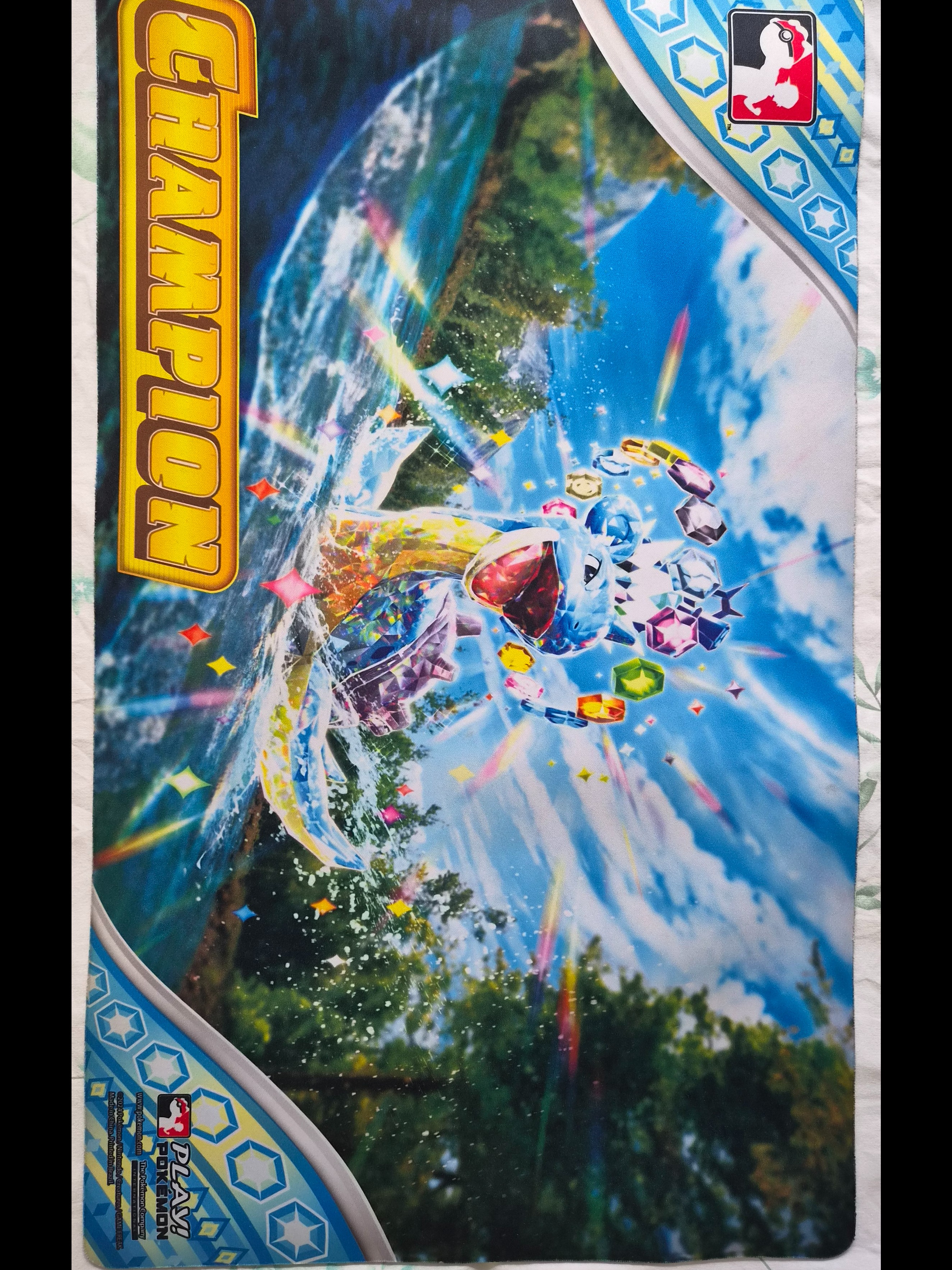 Playmat champion Lapras — carta colecionável anunciada no CardNatal
