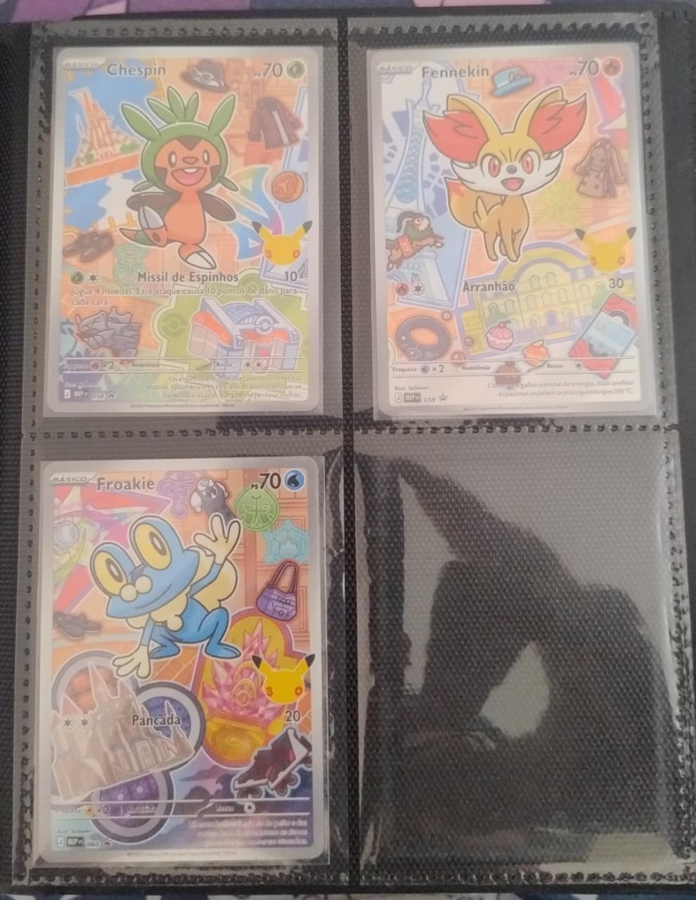 Parceiros Iníciais V3 - Chespin - Fennekin - Froakie