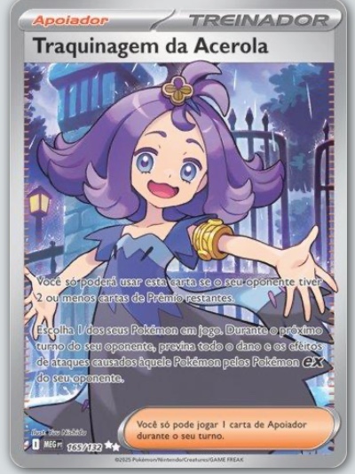 Traquinagem da Acerola — carta colecionável anunciada no CardNatal
