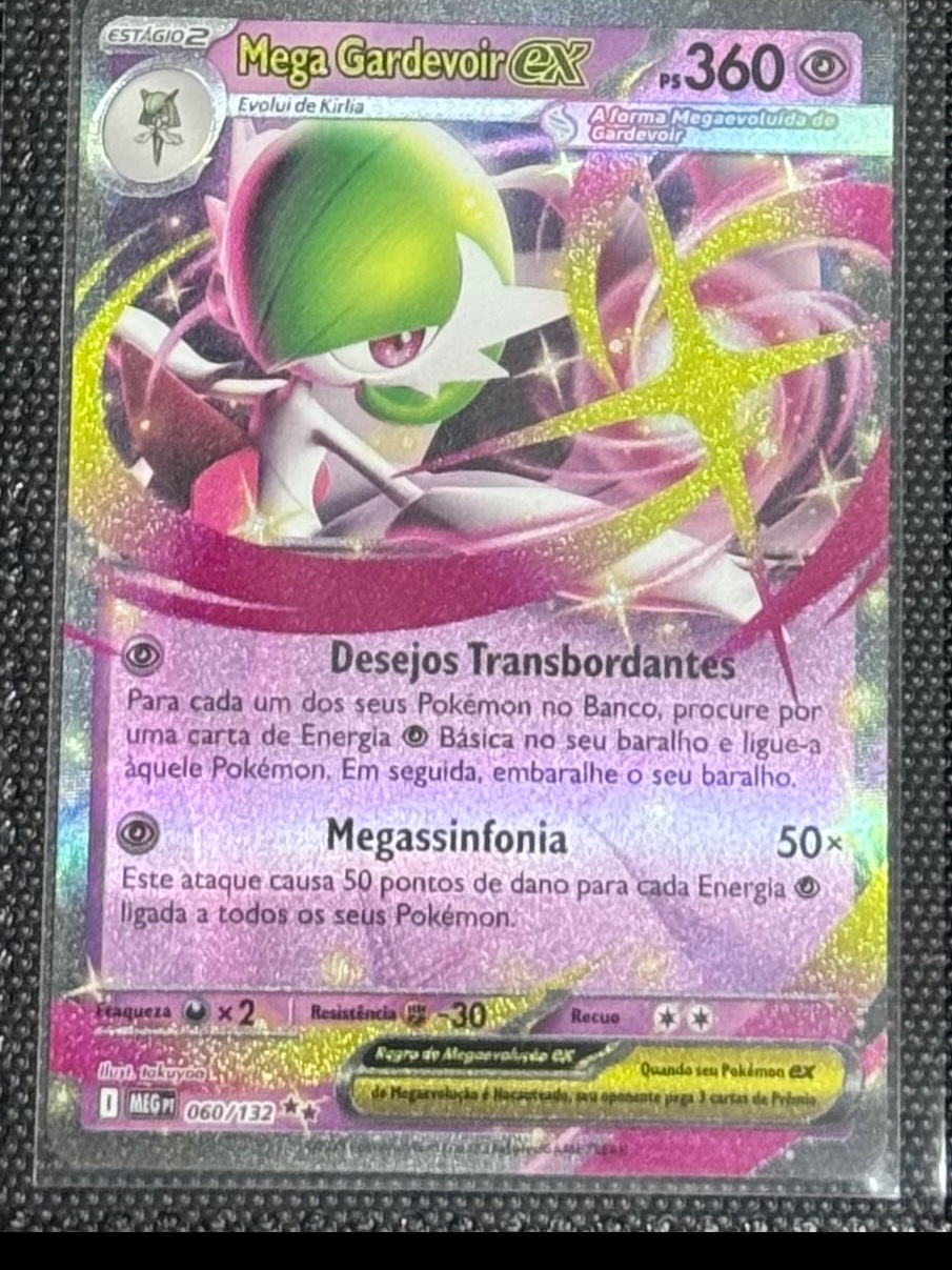 Mega Gardevoir ex — carta colecionável anunciada no CardNatal