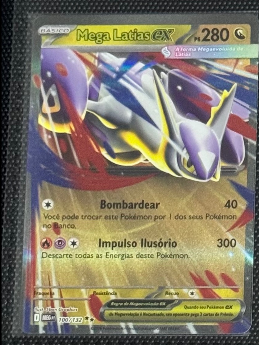 Mega Latias ex — carta colecionável anunciada no CardNatal