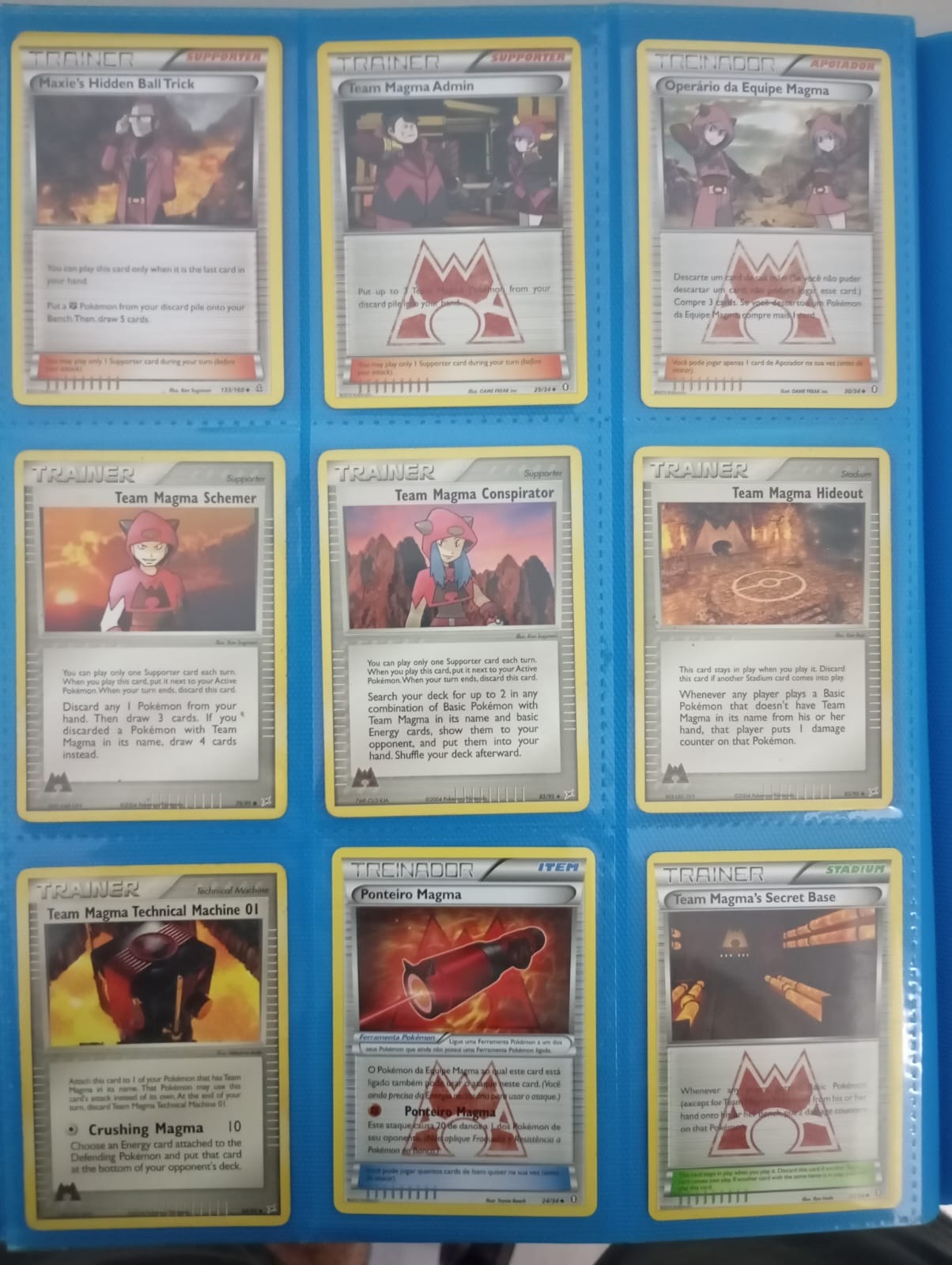 Team Magma Coleção