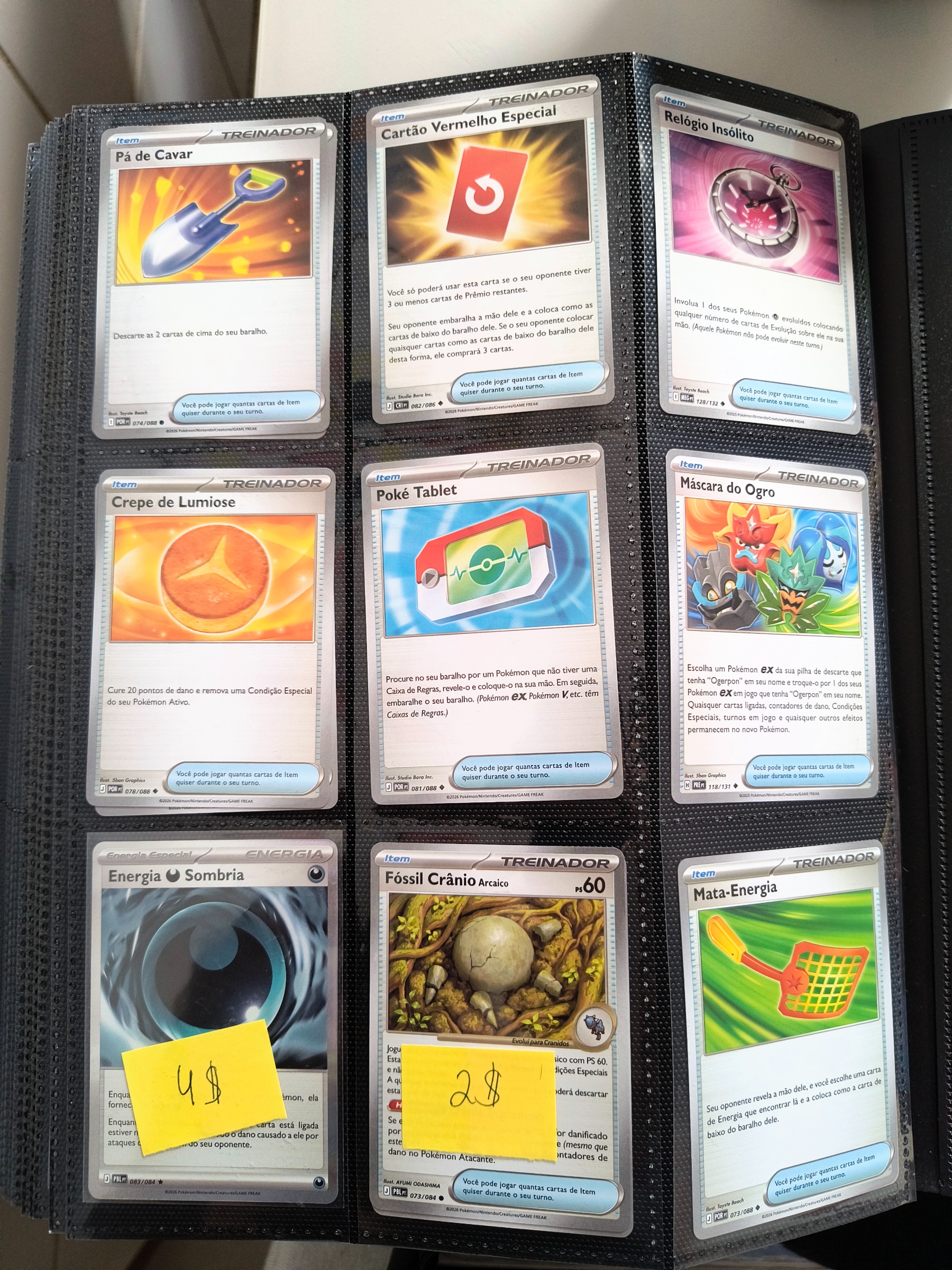 Cartas pokémon - coleções variadas